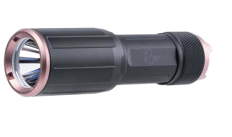 SIG SAUER Foxtrot-EDC ROSE flashlight black and rose gold 1350 lumens 4.12 inch