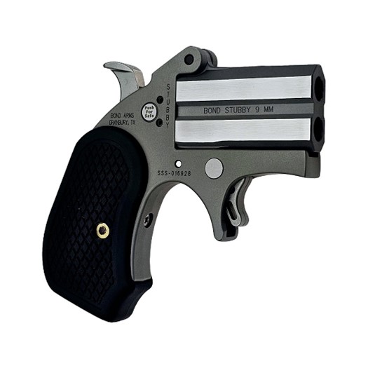 Bond Arms Stubby B6 9mm 2.2″ Stainless 2rd