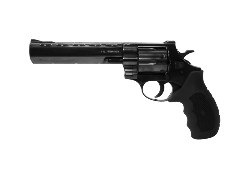 Weihrauch Windicator 770134 .357 Magnum 6-inch blued revolver side view
