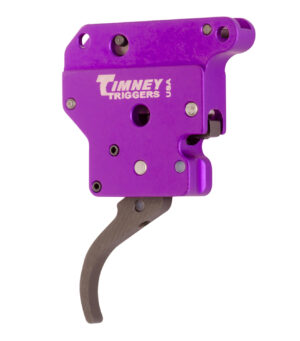 Timney 502B Benchrest trigger for Remington 700 with purple and black finish