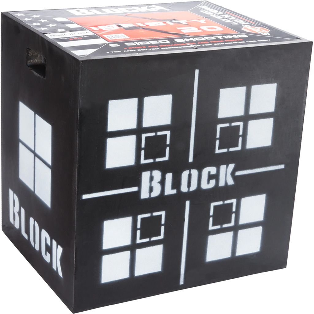 Block Infinity 20 in. Archery Target — 6-Sided - Alexander's