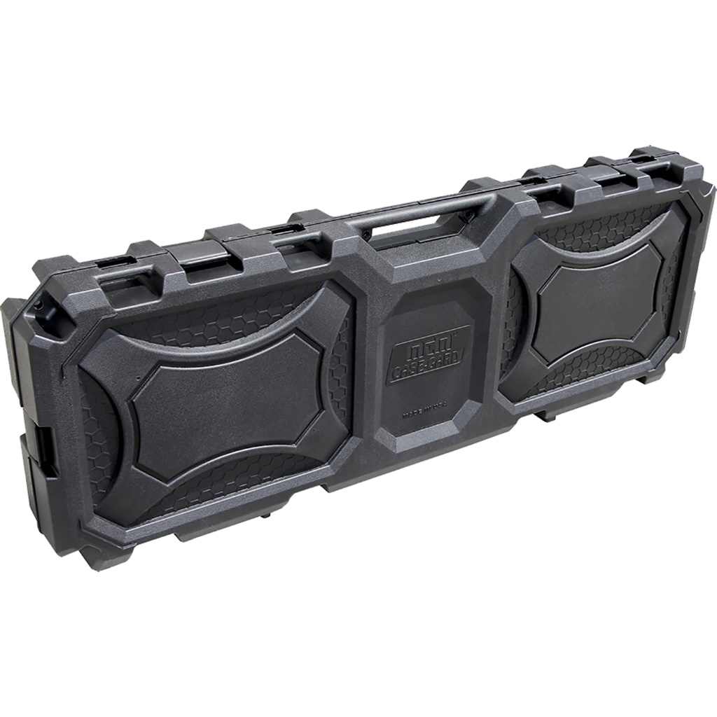 MTM RC42T tactical rifle case 42-inch black, holds 2 rifles with egg-crate foam