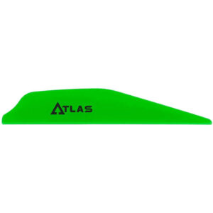 Bohning Atlas Vanes Neon Green 100 pk.
