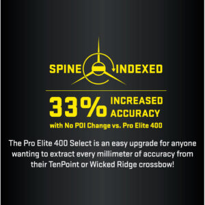 TenPoint Pro Elite 400 Select Carbon Arrows 20 in. Alpha-Nock HP 6 pk.