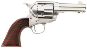 Taylors and Company Runnin Iron .45 Long Colt 3.5-inch stainless revolver with checkered walnut grip