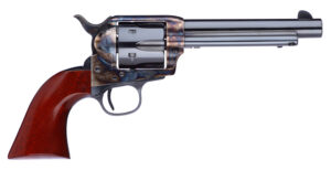 Taylors & Company 1873 Cattleman 5.50 in .357 Magnum revolver with case-hardened frame and walnut navy-size grip
