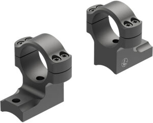 Leupold BackCountry 2-piece scope rings and integral base for Savage 10/110, 1" high, matte black