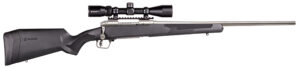 Savage 110 Apex Storm XP 6.5mm Creedmoor 24 in stainless rifle with Vortex Crossfire II 3-9x40 scope