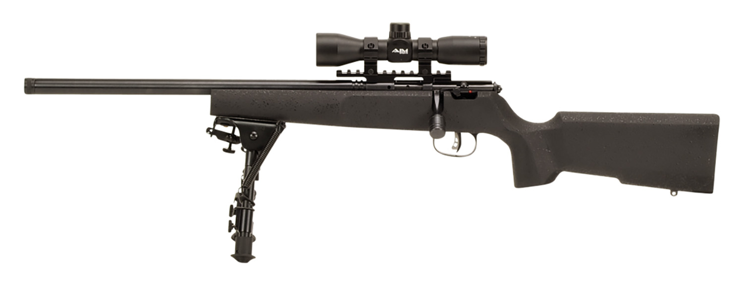 Savage Rascal Target XP LH .22 LR Single-Shot w/ Scope & Bipod