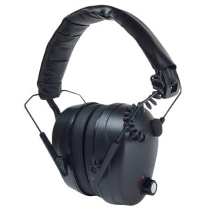 Radians CSE20BX (432EHP) black electronic earmuff with NRR 26 dB