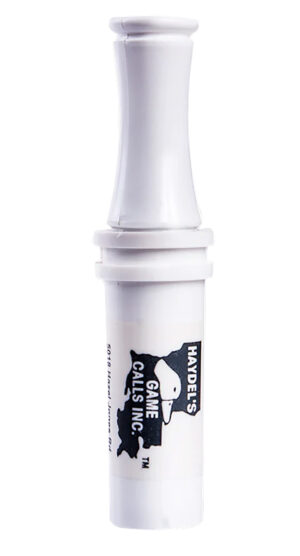 Haydel's B14 Blue & Snow Goose white plastic mouth call