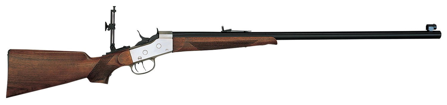 Davide Pedersoli Rolling Block Creedmoor #2 .45-70 Government 30-inch blued rifle with walnut fixed stock