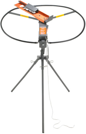 Champion SkyBird 3/4-Cock Trap with tri-pod stand, steel frame, manual cocking