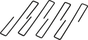 Hornady Universal Handgun Hangers PVC-coated steel handgun rack