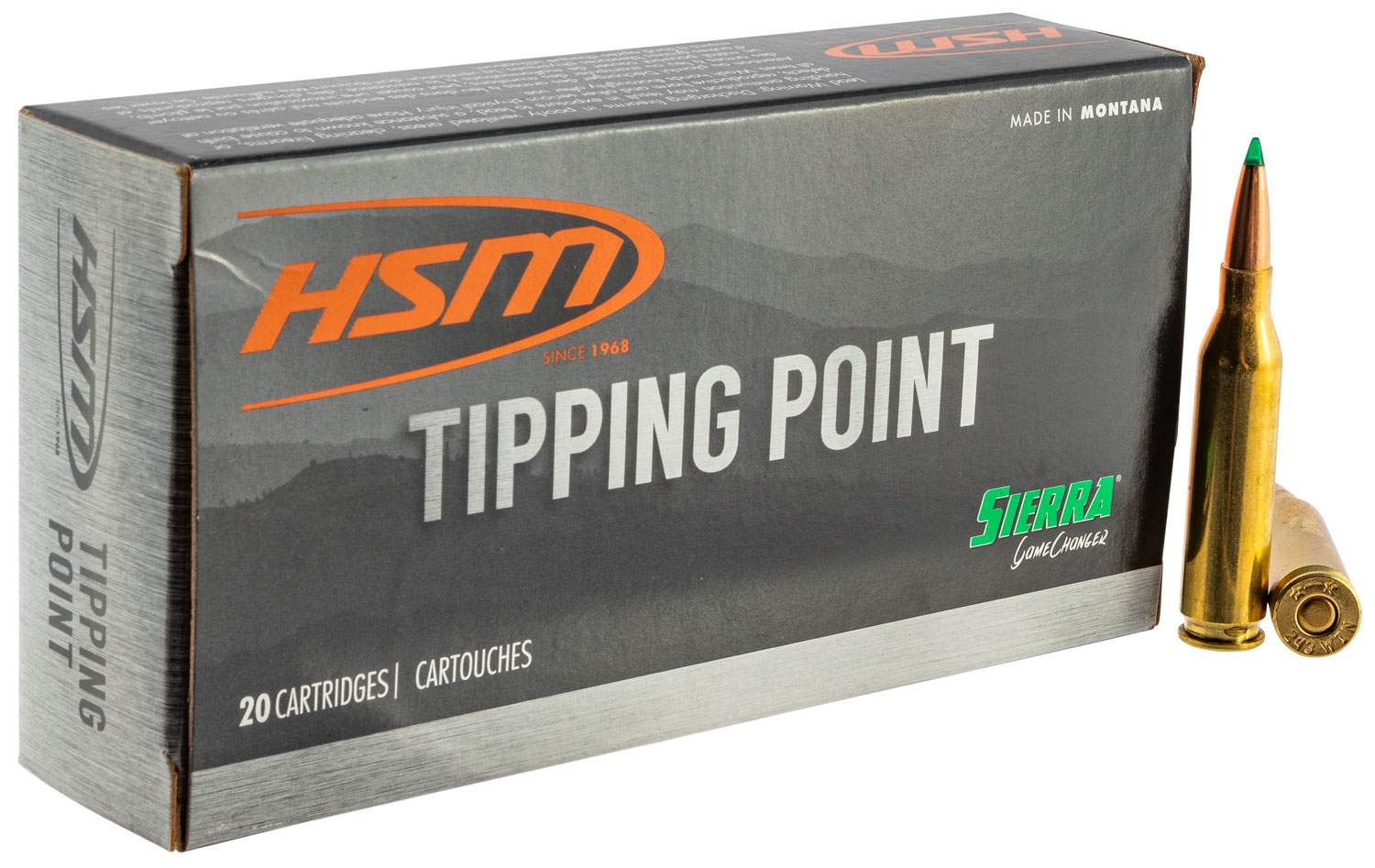 HSM Tipping Point 2 .30-06 Springfield 165 gr SST 20rd