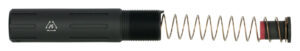 Strike Industries short pistol buffer tube kit black anodized 7075-T6 with tungsten buffer and spring