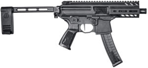 SIG Sauer MPX K 9mm 4.5 in PCB brace black pistol
