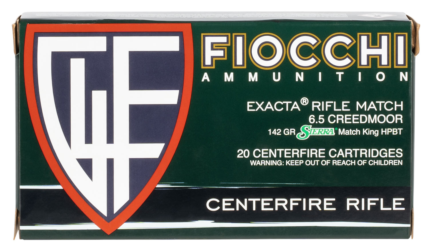 Fiocchi 6.5 Creedmoor MATCHKING – 20rd
