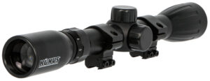Konus KonusFire 3-9x32 matte black riflescope with included dovetail mounting rings