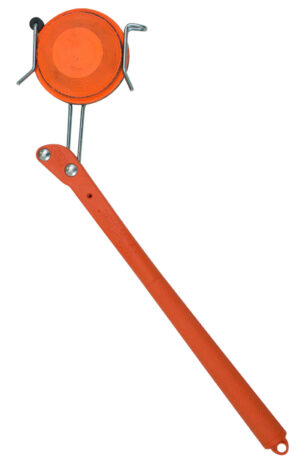 Birchwood Casey Wingone handheld clay target thrower, right-hand