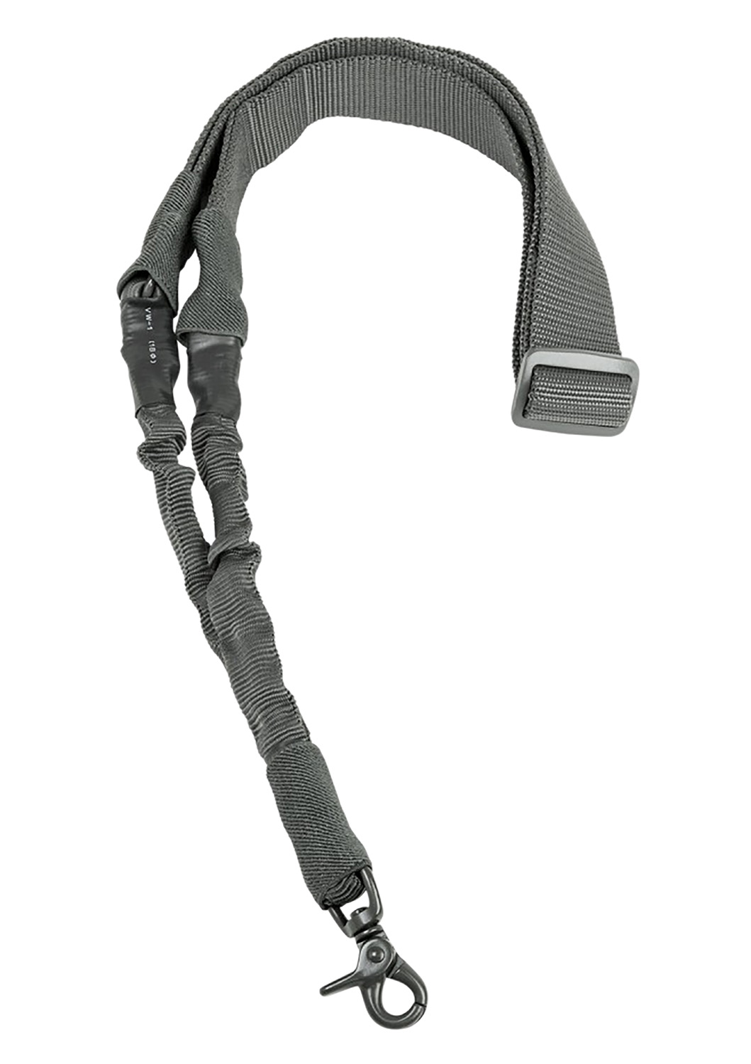 NCStar VISM AR bungee single-point sling Urban Gray adjustable 44-60 in OAL 1.50 in width