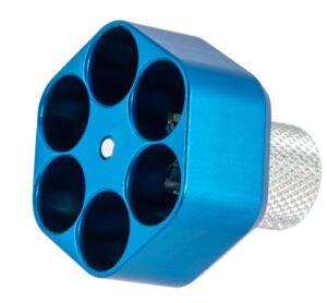 Pachmayr Competition aluminum speedloader blue for S&W N-frame .44, 6-shot