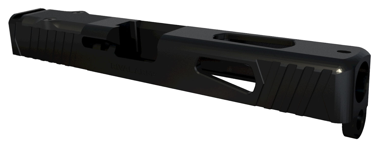 Rival Arms Precision slide for Glock 17 Gen3 — RMR cut, QPQ black
