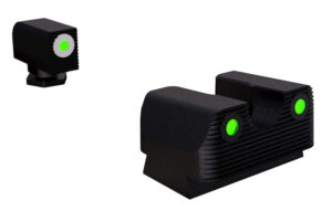 Rival Arms RA2B231G tritium night sights front and rear for Glock 42/43/43X/48