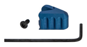 Strike Industries ISO Tab blue anodized aluminum AR charging-handle extension
