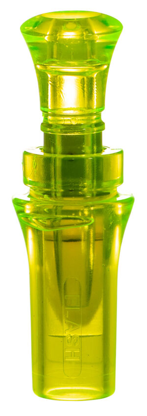Duck Commander DCFLASH Flash double reed mallard hen duck call in yellow acrylic