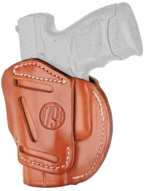 1791 Gunleather Classic Brown Size 03 3-Way Ambidextrous Leather Holster IWB OWB