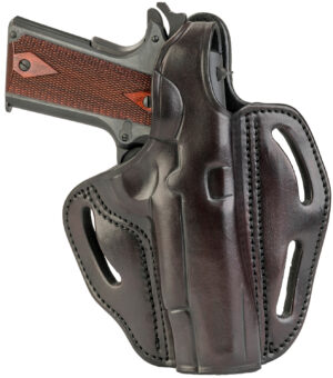 1791 Gunleather BHX outside-waistband thumb break holster in Signature Brown for 1911 4-5" right hand