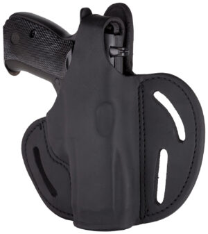 1791 Gunleather BHX Size 03 Stealth Black leather OWB thumb-break holster right hand