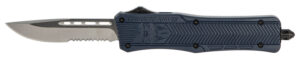 Cobratec CTK-1 OTF drop point knife 3-inch D2 blade NYPD Blue handle