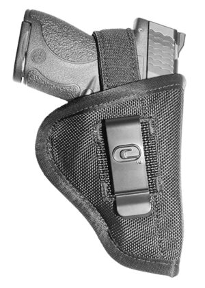 Crossfire Undercover Micro 1-1.5 in. IWB/OWB holster black ballistic nylon ambidextrous