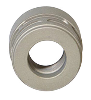 Q LLC Erector direct thread mount .22 cal 1/2-28 clear hardcoat anodized