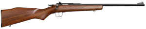 Chipmunk single-shot .22 LR bolt-action rifle with 16.13 inch barrel and walnut stock