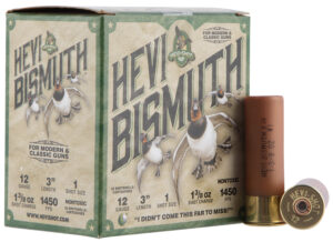 HEVI-Shot HEVI-Bismuth 12ga 3-inch 1 3/8oz #1 shotshells 25 box