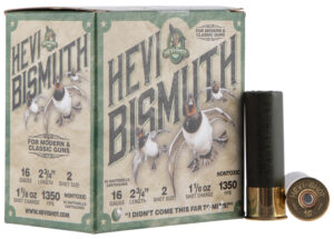 HEVI-SHOT HEVI-BISMUTH 16 Gauge 2.75 in 2 Shot 1 1/8 oz 25/Box product image