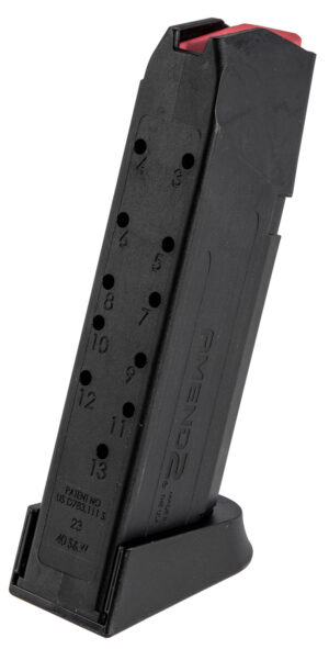 Amend2 A2-23 13rd .40 S&W polymer magazine for Glock 23, black