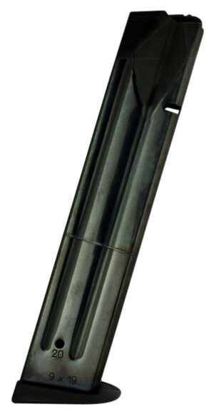 CZ-USA 26rd 9mm steel magazine for CZ 75 TS and Czechmate models, black finish