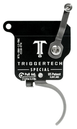 TriggerTech R7LSBS13TBC Special single-stage curved trigger for Remington 700, stainless finish