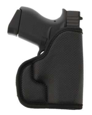Galco StukOn-U black Gripper Shell pocket holster, ambidextrous, front-pocket carry