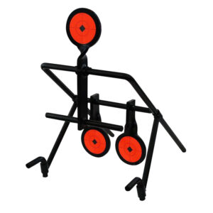 Birchwood Casey Gallery .44 Magnum Resetting Target Black/Orange 3.75-inch paddles