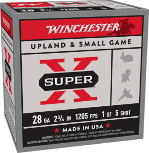 Winchester Super-X 28ga 2.75in 1oz 5 shot 25rd box