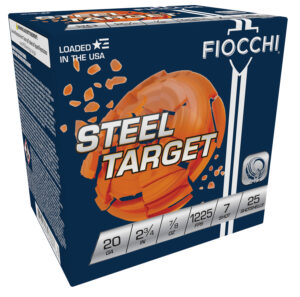 Fiocchi 20SLR7 20 Gauge 2.75 inch #7 steel target shotshell 25ct box