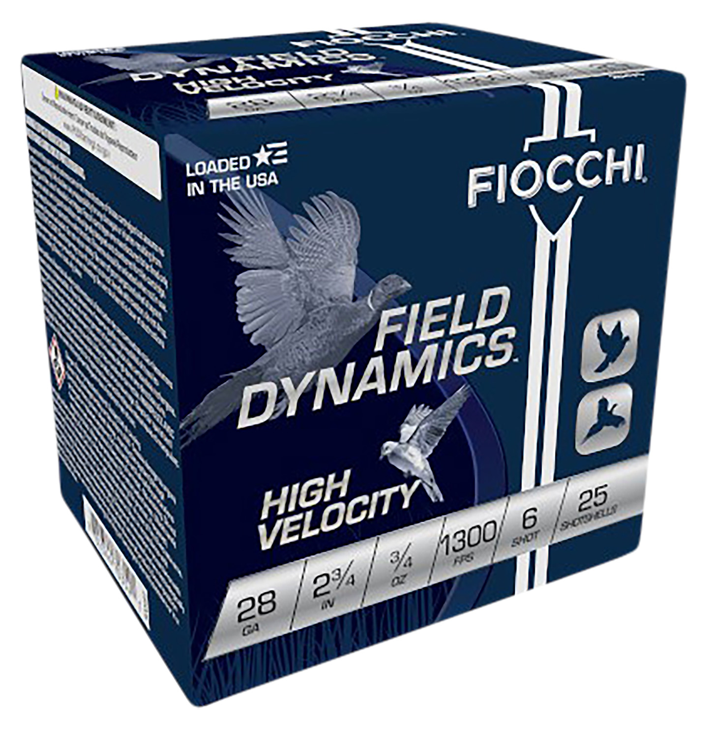 Fiocchi 28ga 2.75 in High Velocity 3/4oz #6 – 25rd