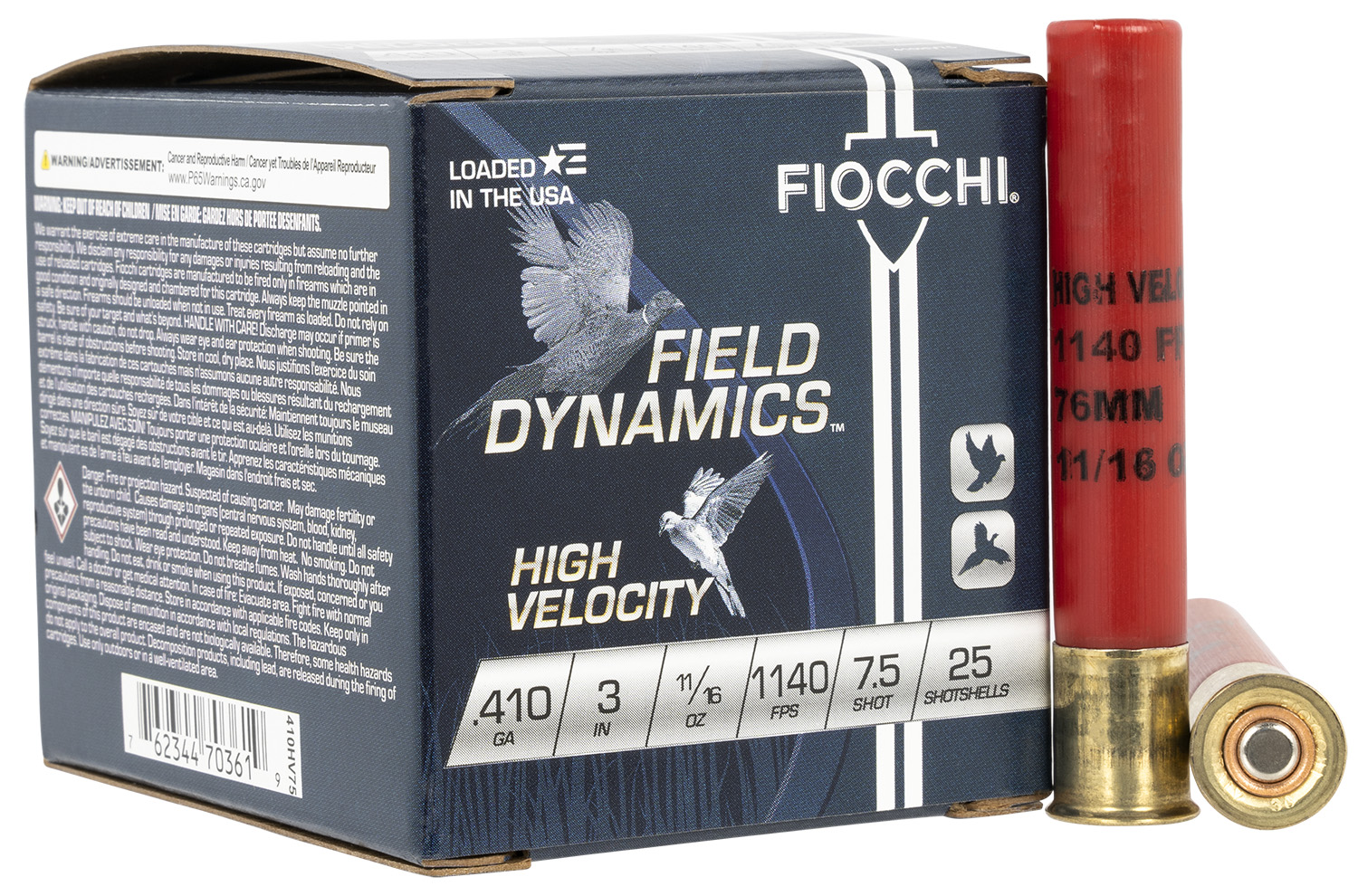 Fiocchi .410 Bore – 25rd