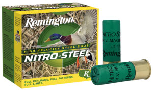 Remington Nitro-Steel 12 Gauge 2.75 inch 1-1/8 oz #4 shotshell box