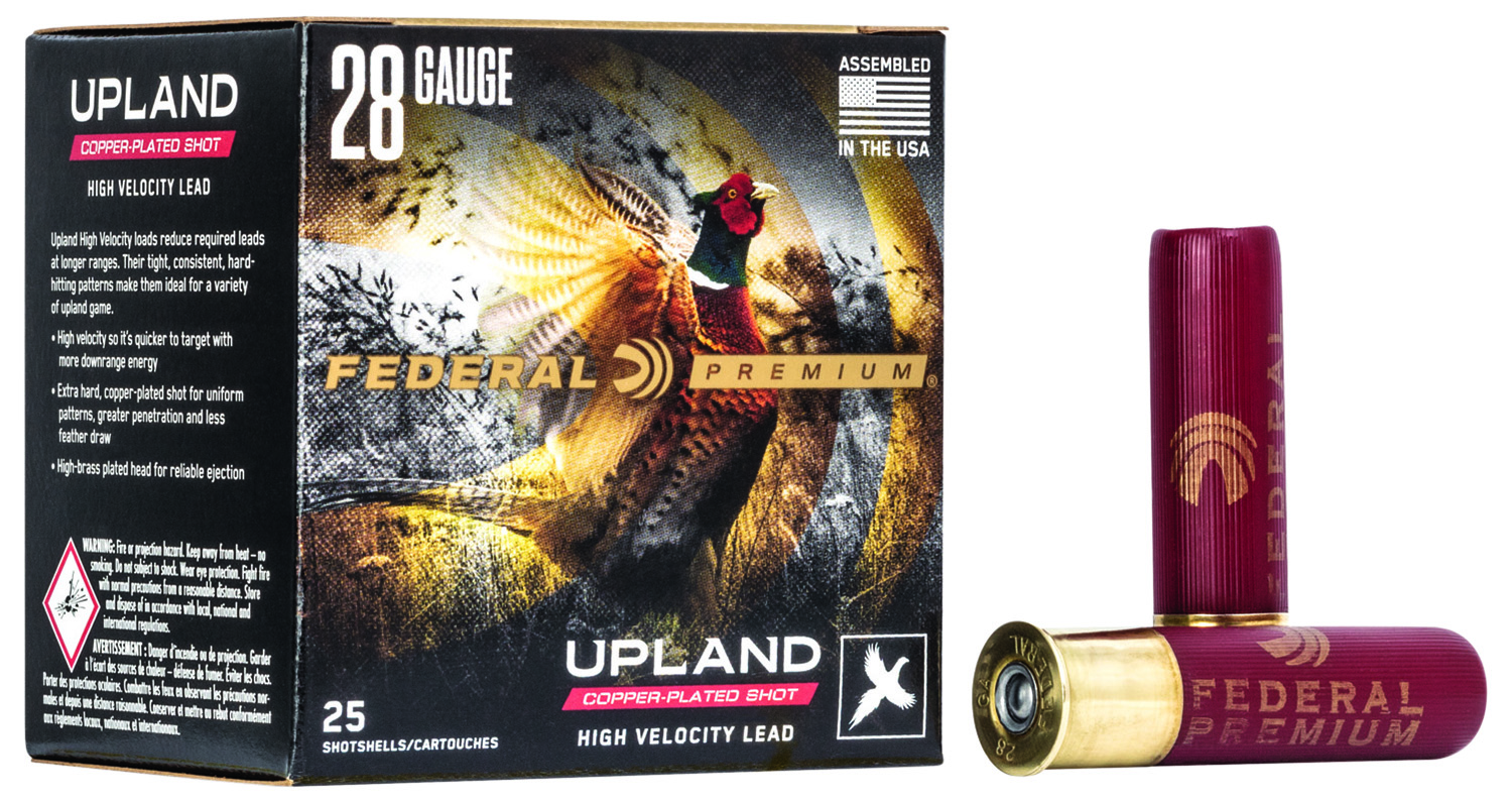Federal Premium Wing-Shok 28ga 2.75in 3/4oz #8 shotshell box